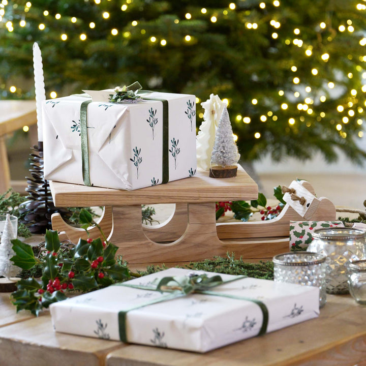 Wooden Christmas Sleigh