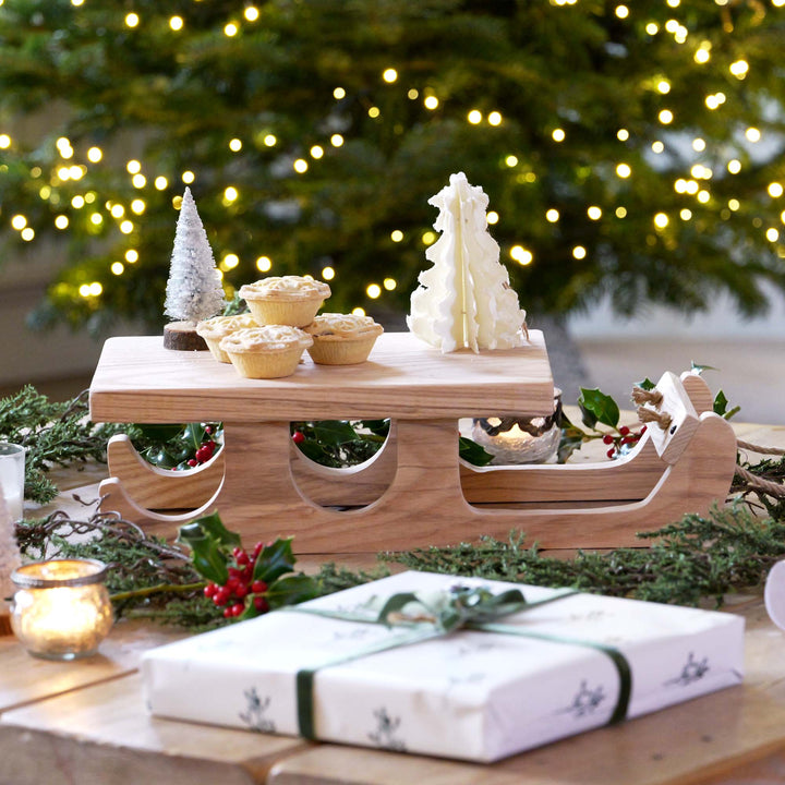 Wooden Christmas Sleigh