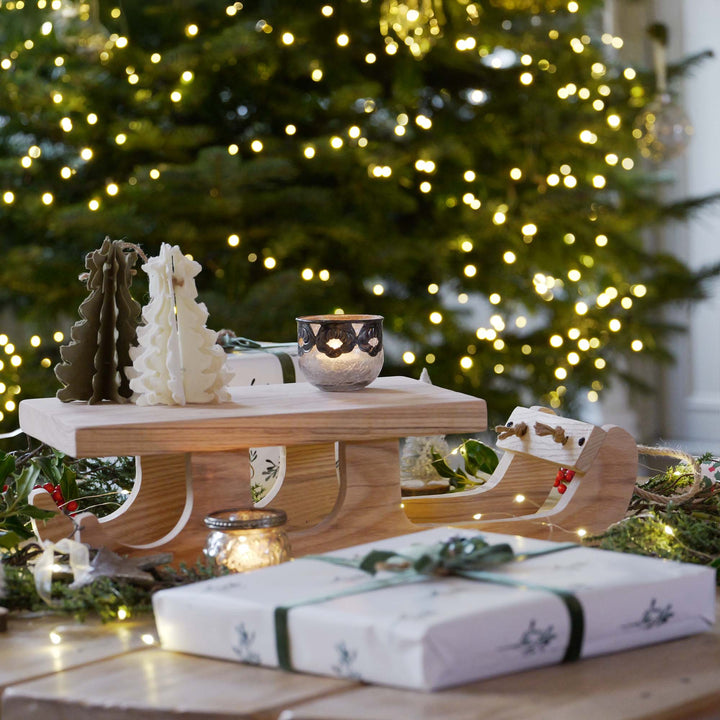 Wooden Christmas Sleigh