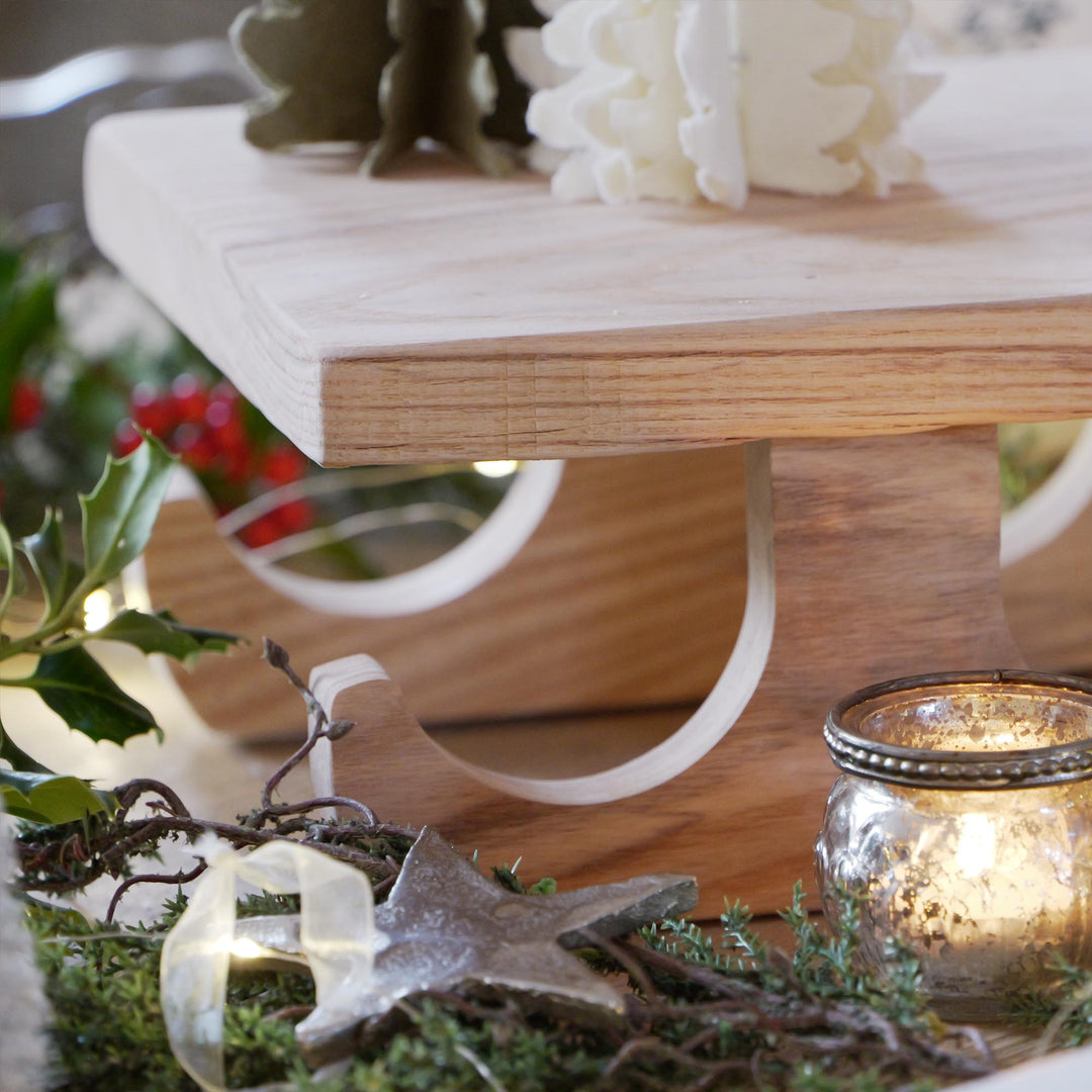 Wooden Christmas Sleigh