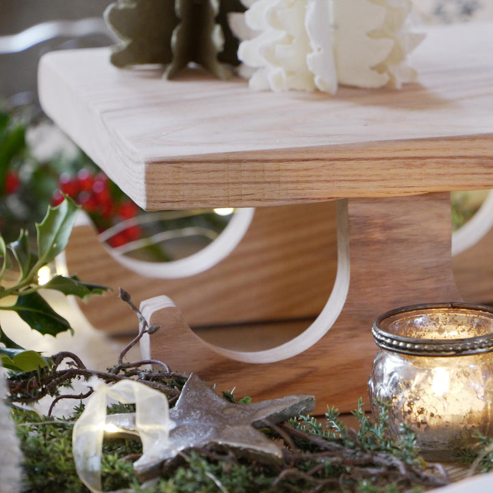 Wooden Christmas Sleigh