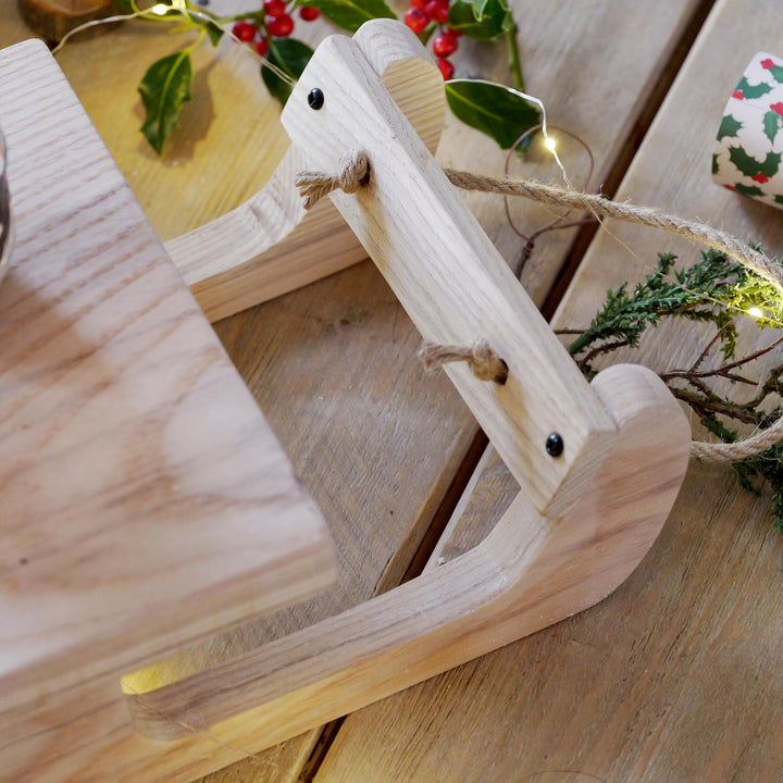 Wooden Christmas Sleigh