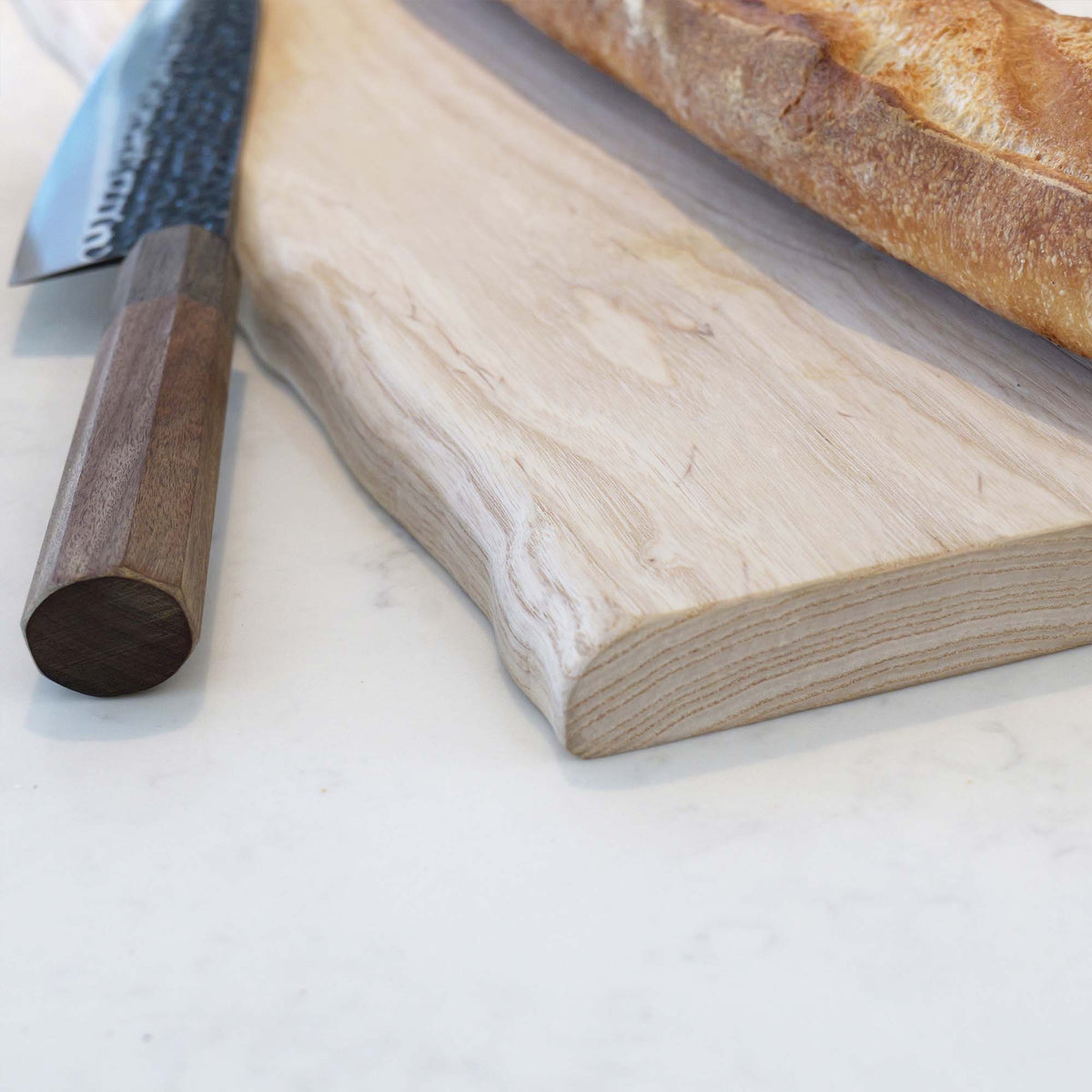 Live Edge Chopping Board | Solid Ash