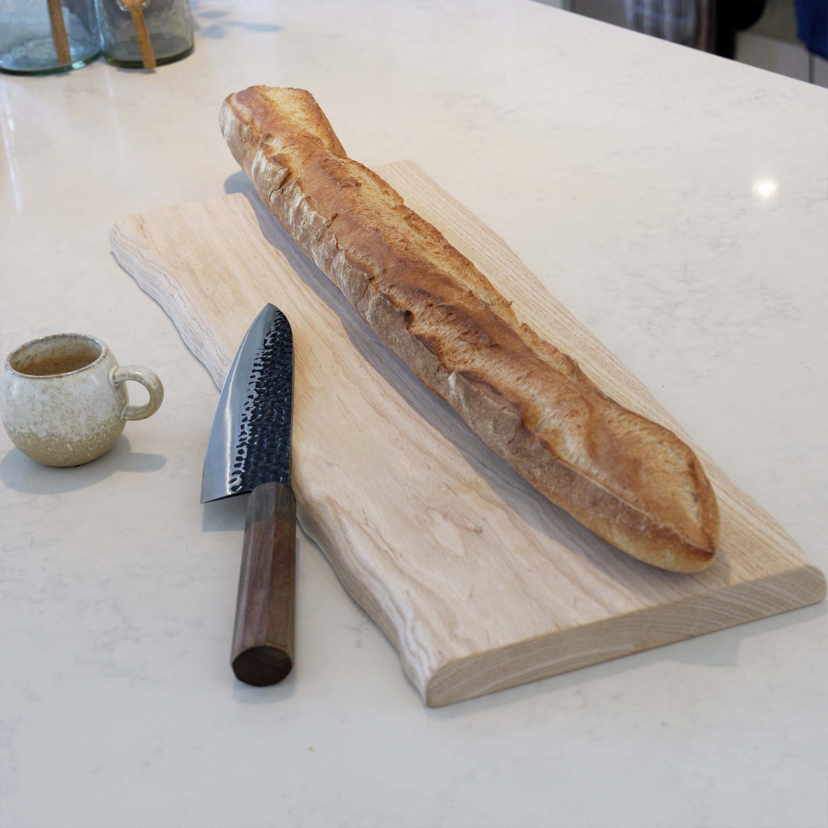 Live Edge Chopping Board | Solid Ash