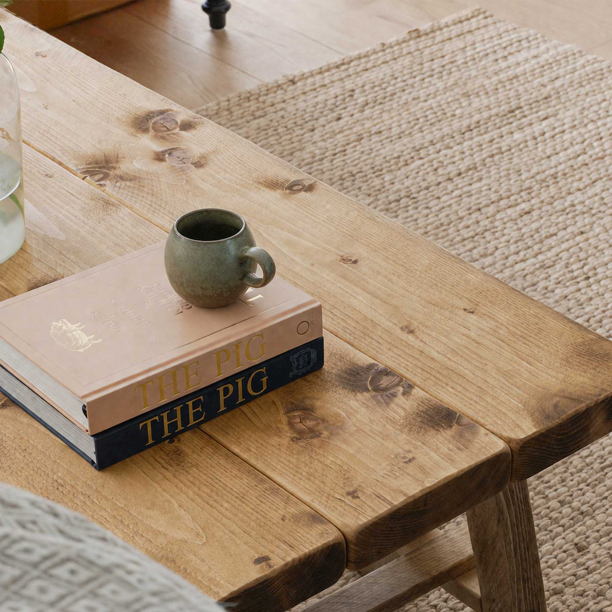 Trestle Coffee Table