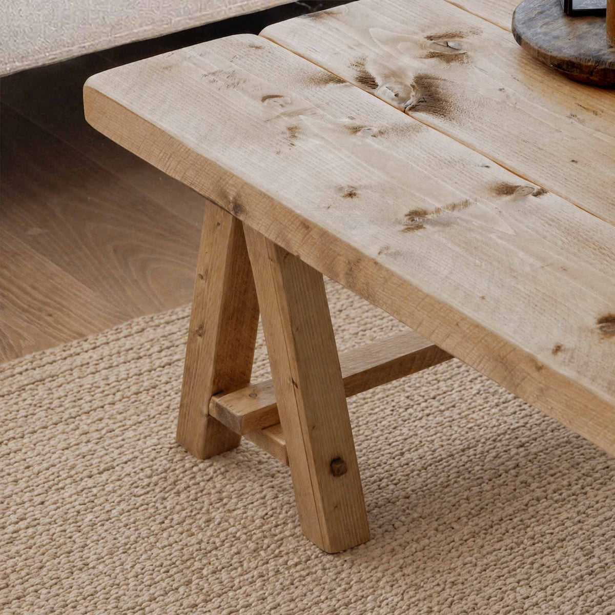 Trestle Coffee Table