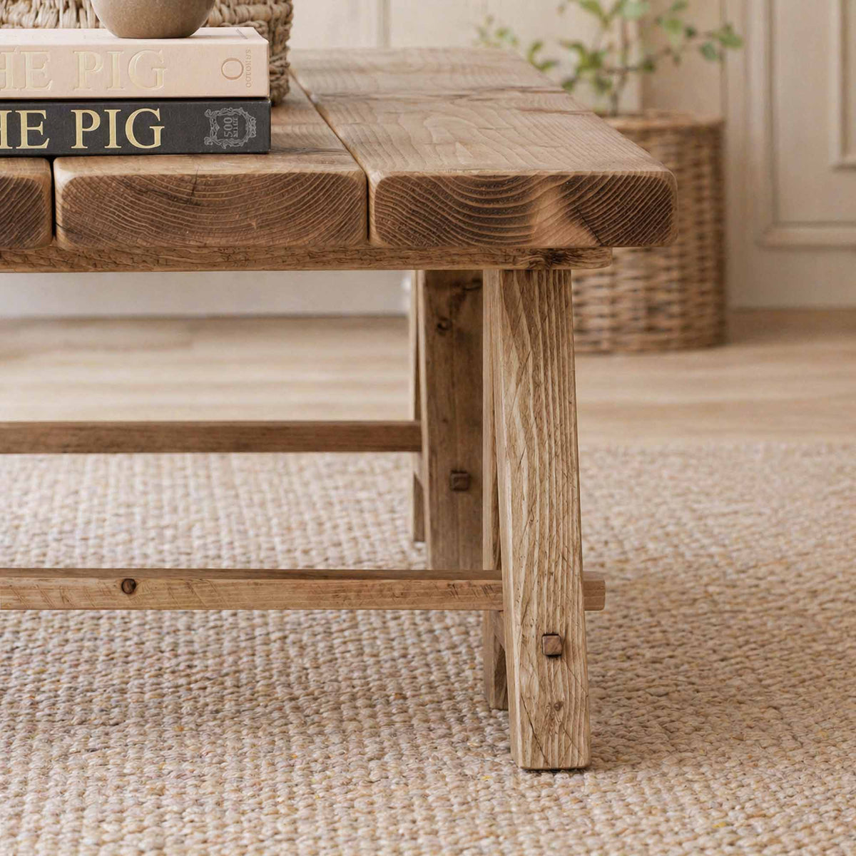 Trestle Coffee Table