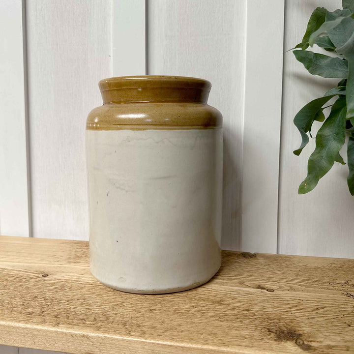 Recycled Stoneware Jar