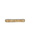 Natural Brass Bracket Shelf | Thin