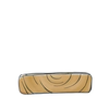 Natural Brass Bracket Shelf