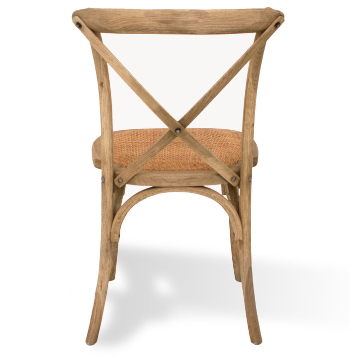 Rustic Rattan Chair