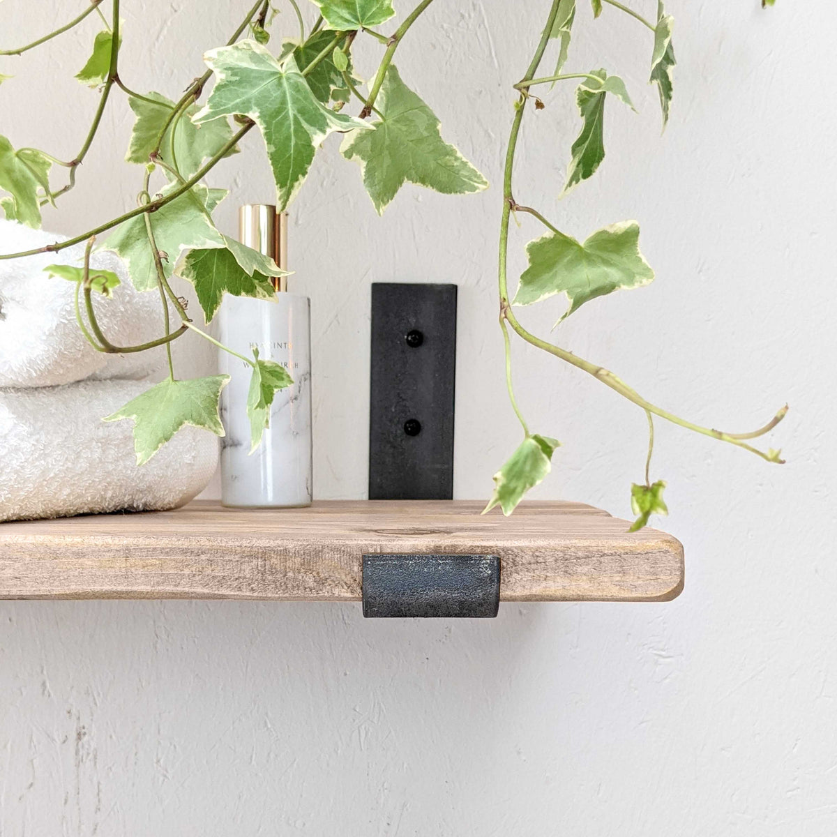 Shabby Chic Inverted Bracket Shelf | Thin | 15cm Depth
